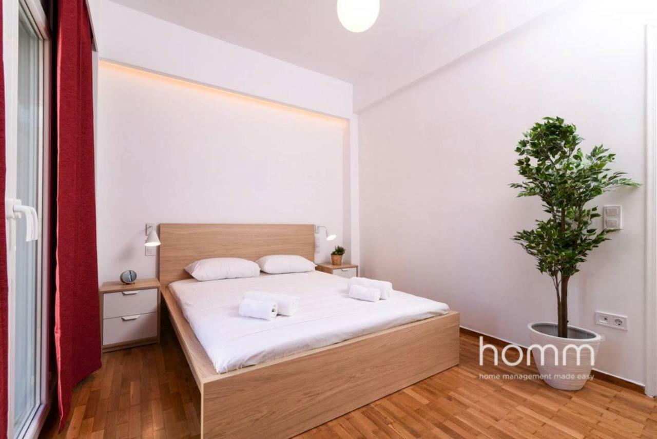 Апартаменты 45M² Renovated Flat In Neos Kosmos Roumpesi Str Афины Экстерьер фото